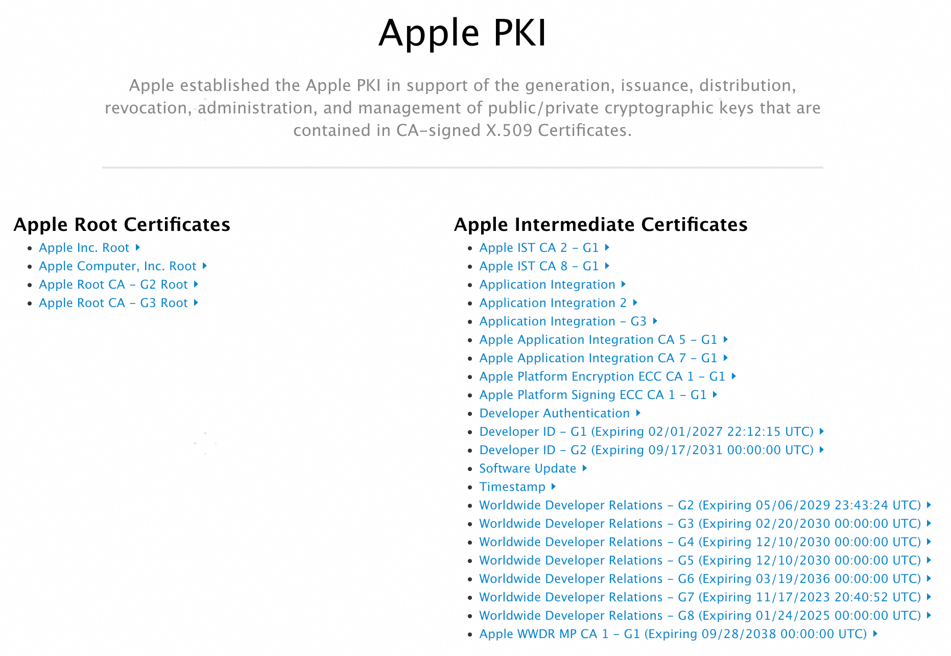 apple-pki